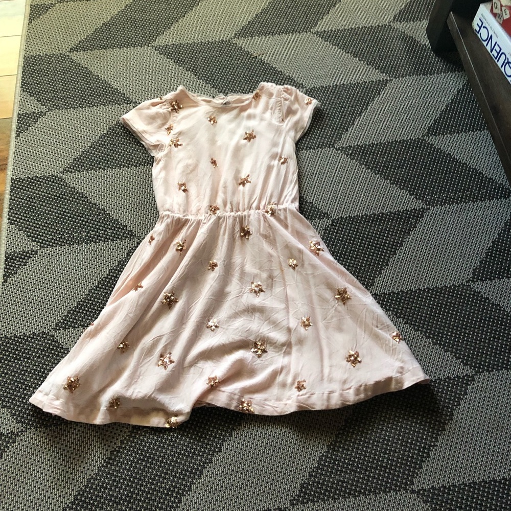 Pink star dress